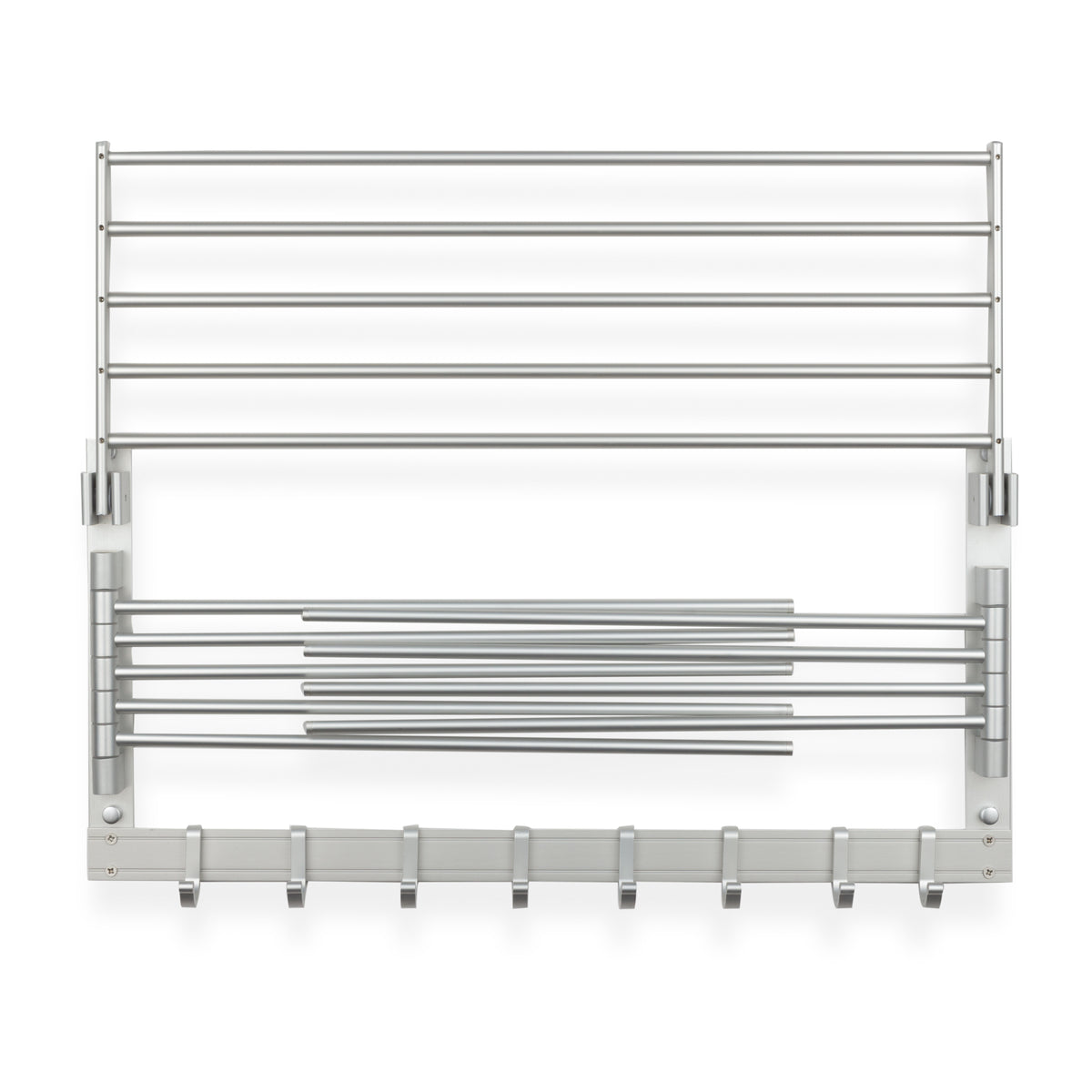 Rubber Wood and Stainless Steel Drying Rack - Brightroom™