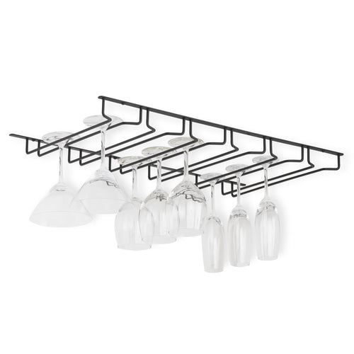 PINOT Wine Glass Holder Under Shelf Kitchen Storage Organizer for 24 Wine Glasses 14